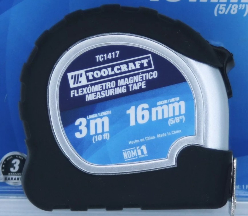 FLEXOMETRO MAGNETICO 3MX16MM (5/8")