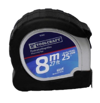 FLEXOMETRO MAGNETICO 8MX25MM (1")