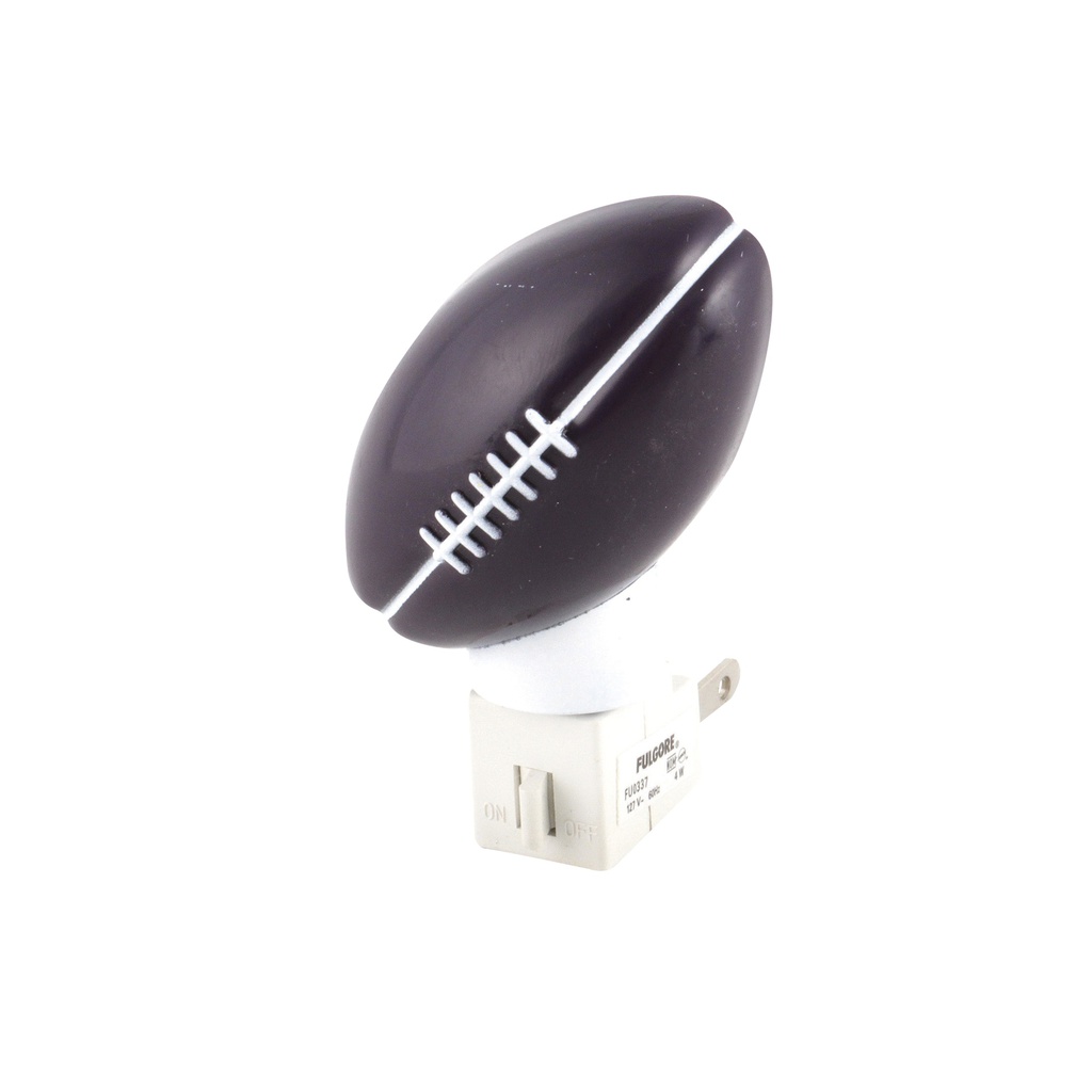 LAMPARA VELADORA CON INTERRUPTOR FUTBOL AMERICANO