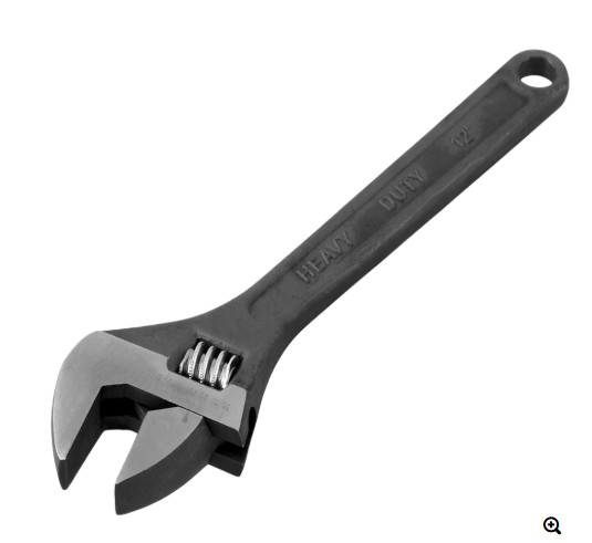 LLAVE AJUSTABLE/PERICA 10" PAVONADA