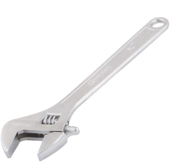 LLAVE PERICA CROMADA 8"