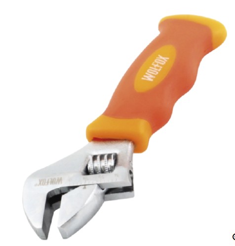 LLAVE PERICA CROMADA CON GRIPMINI 6"
