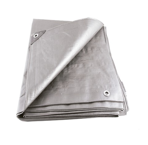 LONA GRIS USO RUDO 5 X 7M