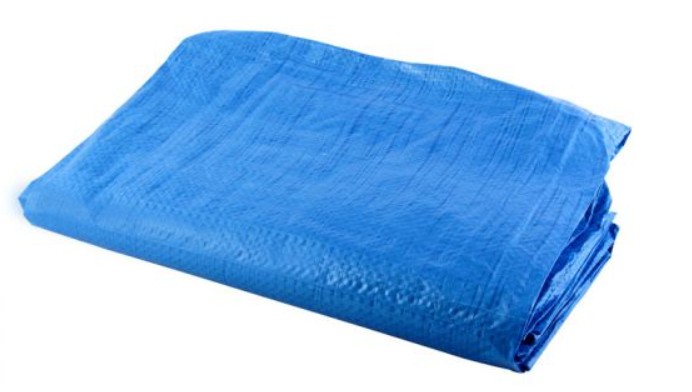 LONA LIGERA AZUL 6 X 12M