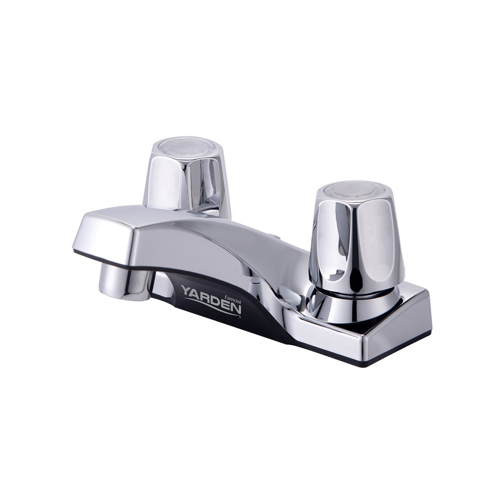 MEZCLADORA ABS LAVABO 4" CUELLO COMPACTO MANERAL PUNTOS     