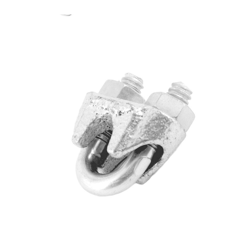 NUDO PARA CABLE 1/8" GALVANIZADO