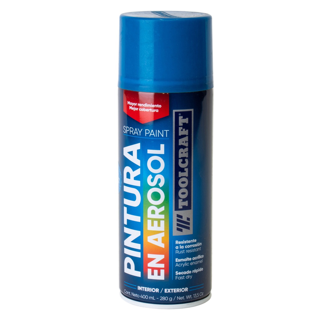 PINTURA AEROSOL AZUL METALICO