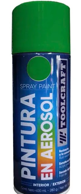 PINTURA AEROSOL VERDE CLARO