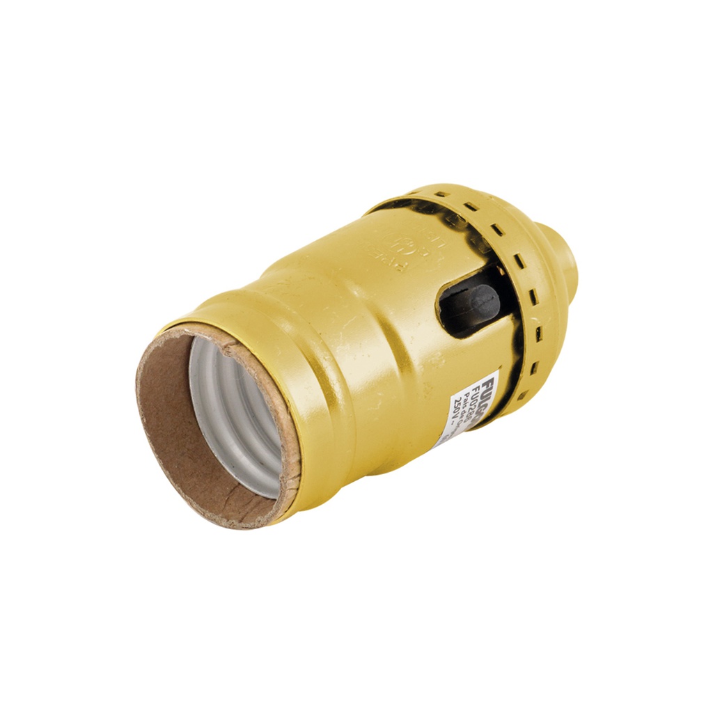 SOCKET ALUMINIO CON APAGADOR DE PASO