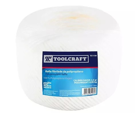 RAFIA BLANCA 4.0GR/M (ROLLO DE4.4 KGS)