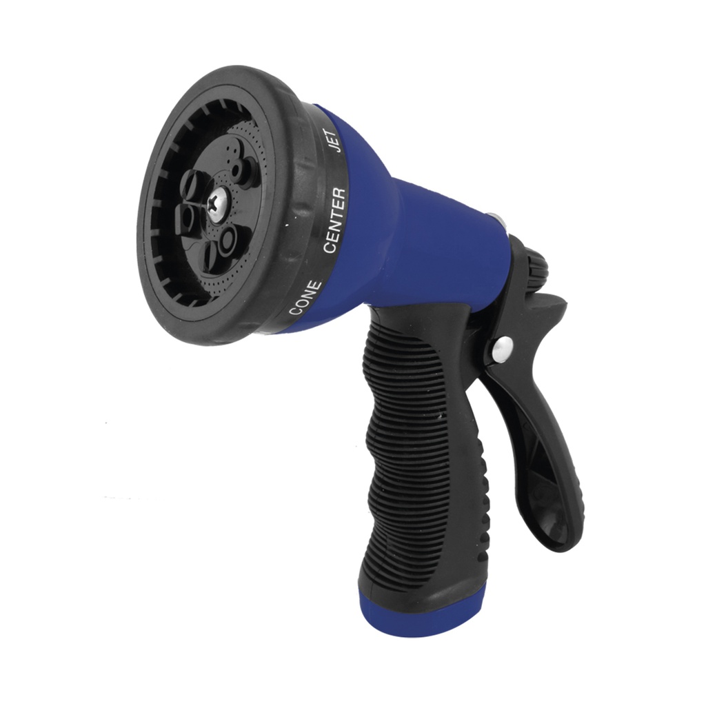 PISTOLA PARA RIEGO PLASTICA PVC 7 FUNCIONES