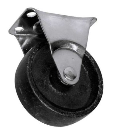 RODAJA FIERRO PLACA FIJA 3"(75MM)