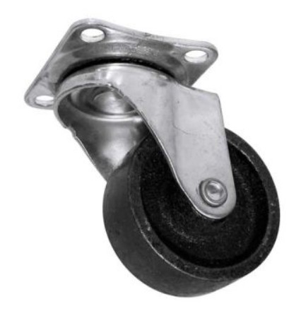 RODAJA FIERRO PLACA MOVIL 3"(75MM)