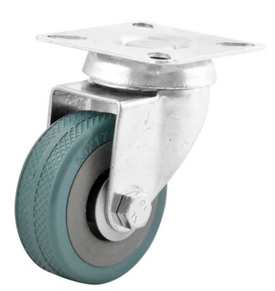 RODAJA PVC PLACA MOVIL 3"(75MM)