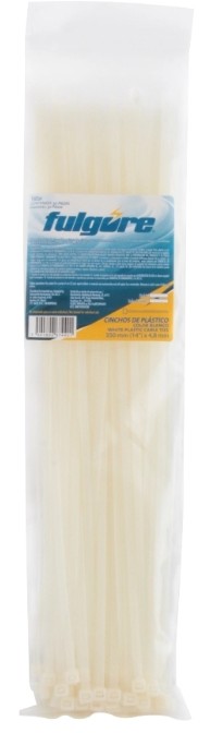 CINCHO PLASTICO ALTA RESISTENCIA 9MMX92CM 10 PZS