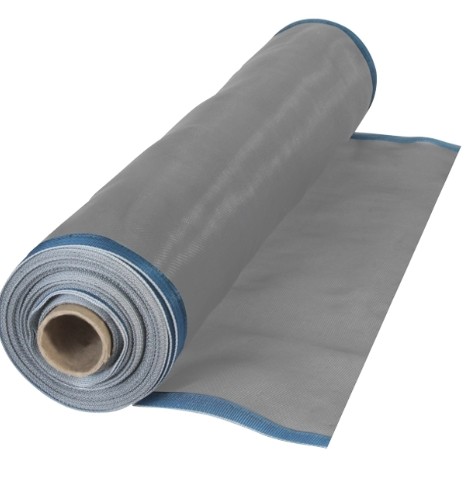 TELA MOSQUITERO DE PLASTICO GRIS 0.75 X 30M