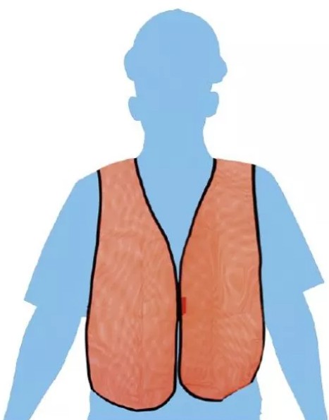 CHALECO DE SEGURIDAD NARANJA