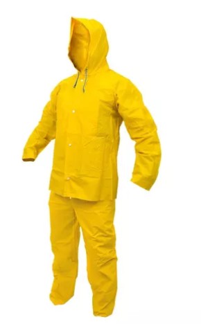IMPERMEABLE DOS PIEZAS EXTRA GRANDE 0.32MM