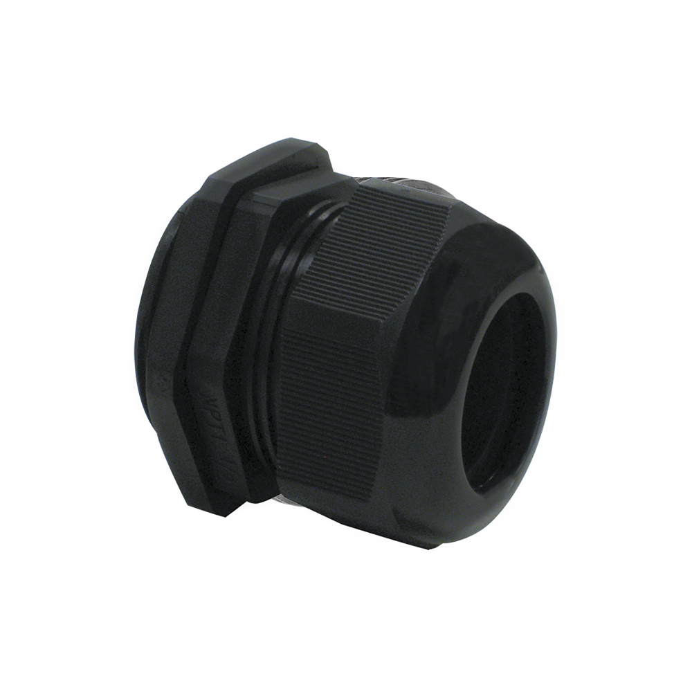 CONECTOR GLANDULA NYLON GRIS 1/2"