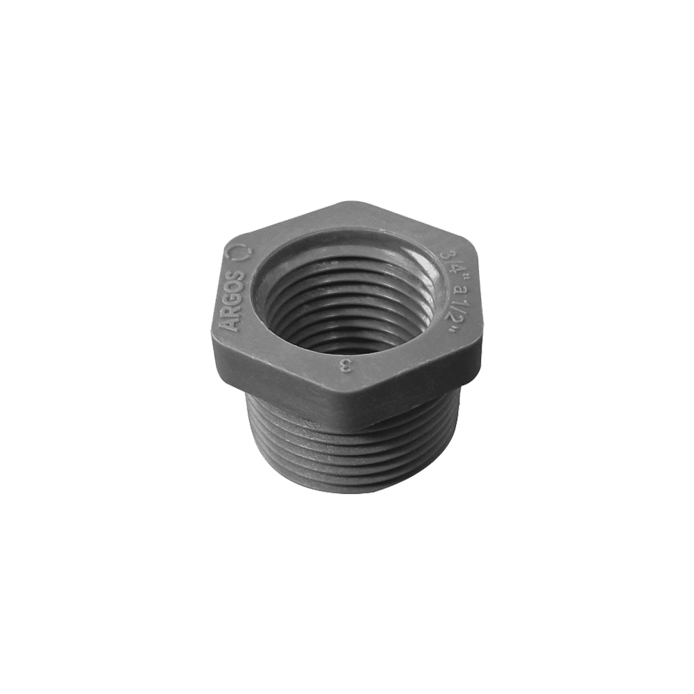 REDUCCION NO METALICAS 3/4” A 1/2”  VERDE  PAQUETE DE 50 PIEZAS 