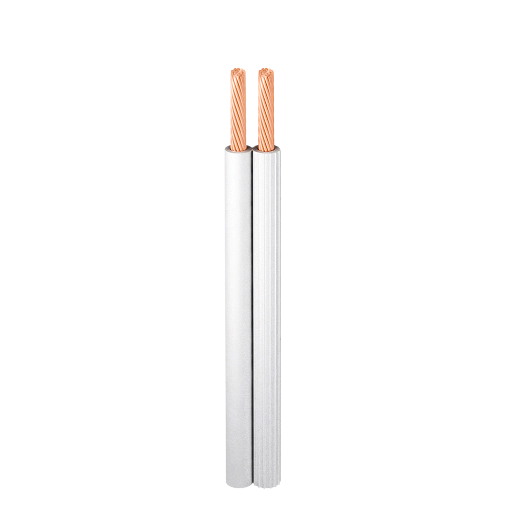 CABLE  DUPLEX DE 100 MTS  FLEXIBLE SPT 18 BLANCO
