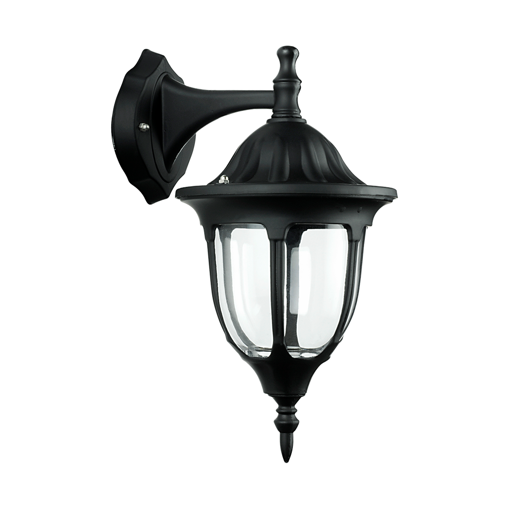 FAROL DE PARED CLASICO NEGRO 127 V~ 60 Hz E27