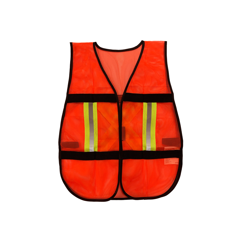CHALECO DE SEGURIDAD 100GMS	1 CM REFLEJANTE NARANJA