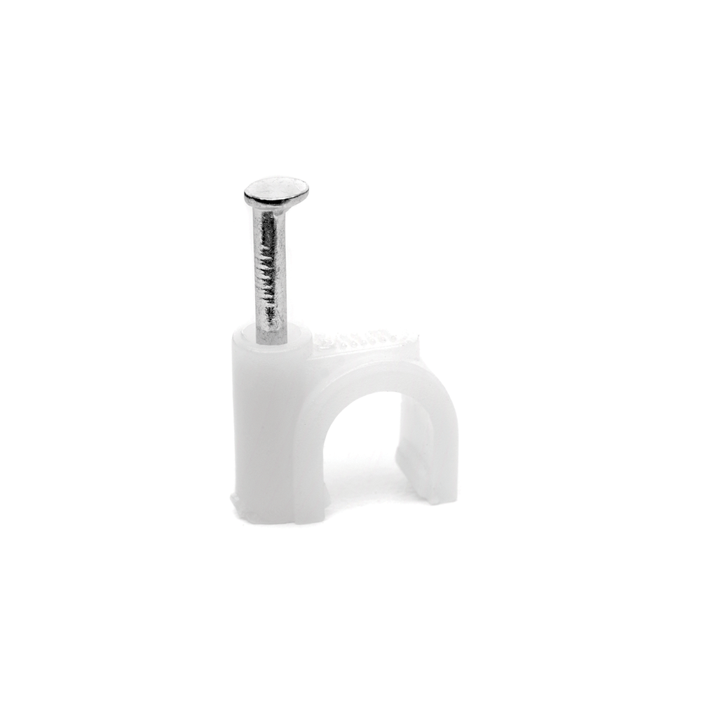 GRAPAS PARA CABLE CURVA 5mm