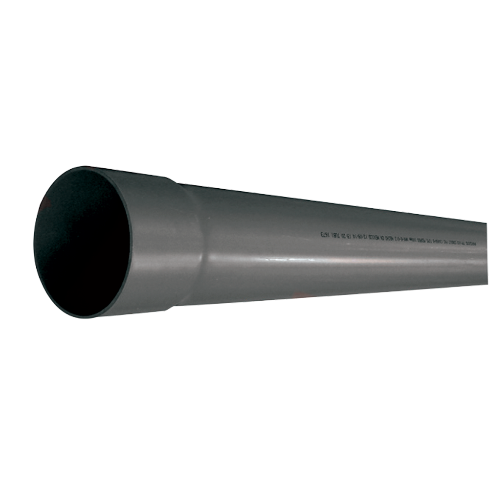 TUBERIA DE PVC PESADO 76mm 3" GRIS