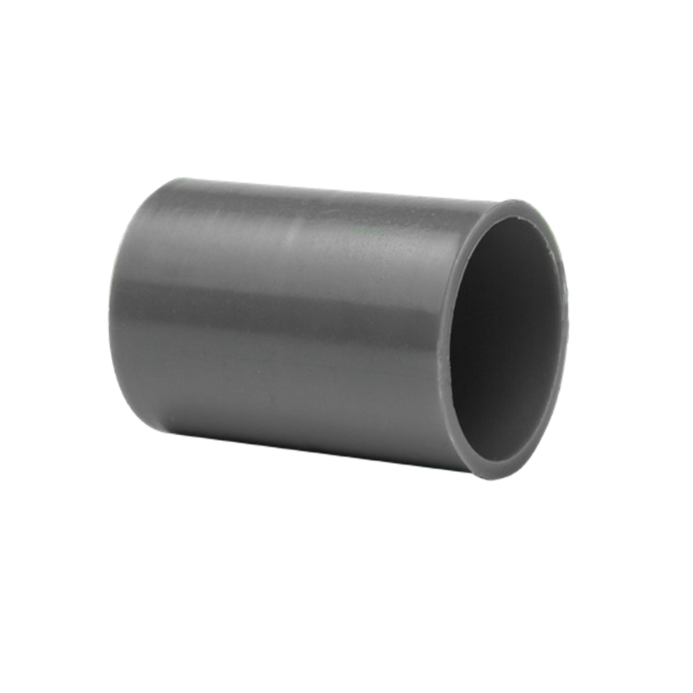 COPLE DE PVC CEDULA 40 13mm 1/2" GRIS