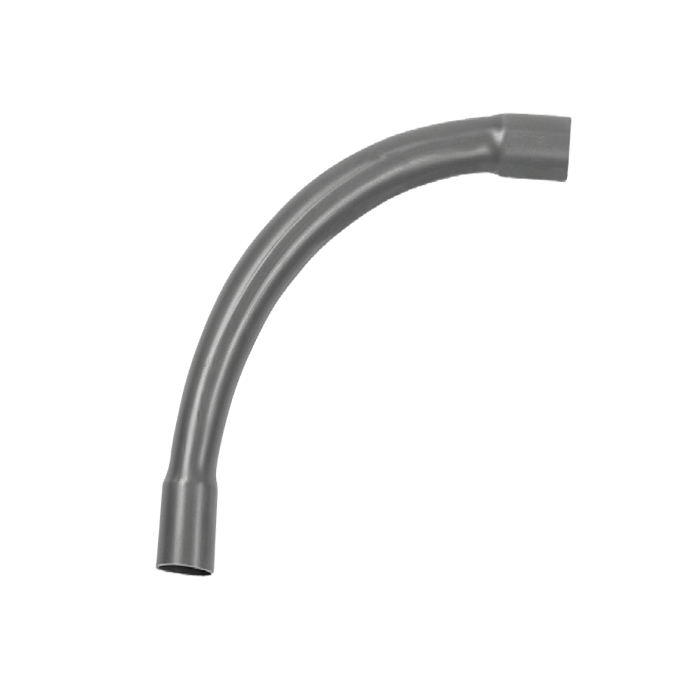 CODO DE PVC CEDULA 40 13mm 1/2" GRIS
