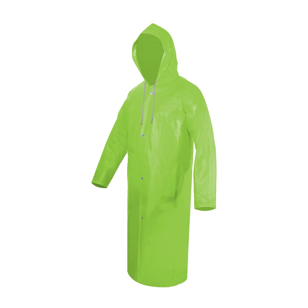 GABARDINA IMPERMEABLE LARGA ECOFRIENDLY HIGH VISIBILITY TALLA XG.