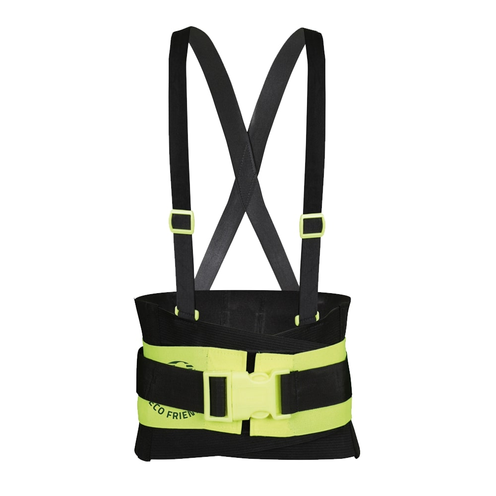 SOPORTE SACROLUMBAR ECOFRIENDLY ELASTICO REFORZADO LIBRE DE BIES TERCER CINTURON T-CH.
