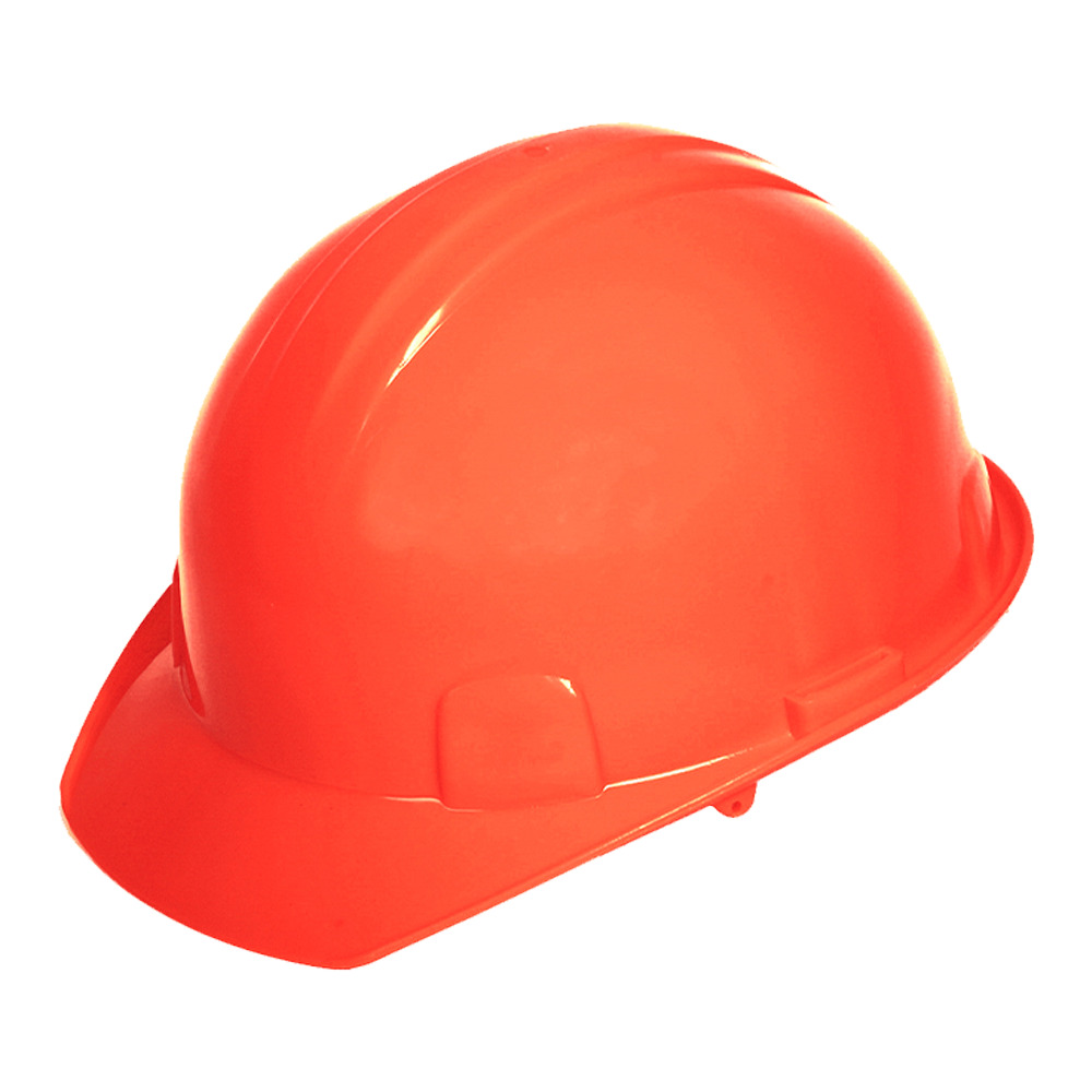 CASCO TIPO CACHUCHA DIELECTRICO ECOFRIENDLY ANARANJADO ALTA VISIBILIDAD SUSPENSION 4 PUNTOS TEXTIL, TIPO 1 CLAS E.