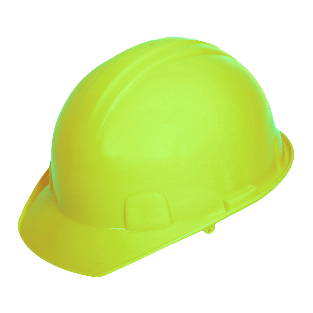CASCO TIPO CACHUCHA DIELECTRICO ECOFRIENDLY AMARILLO ALTA VISIBILIDAD SUSPENSION 6 PUNTOS PLASTICA, TIPO 1 CLAS E.