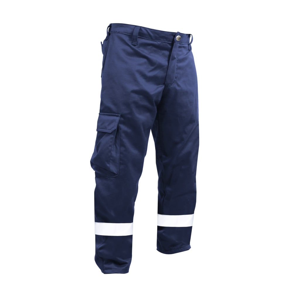 PANTALON A; C/REF TEJIDO 370 GMS RESITENTE A FUNDICION AL, FE ZN; TALLA 2XG