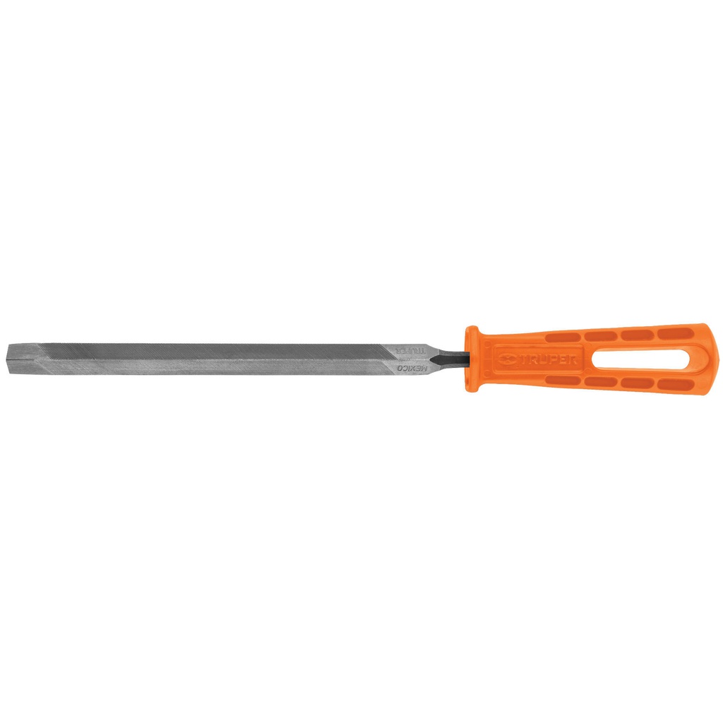 Lima triangular 8' para machete, 36 dpp, con mango, Truper
