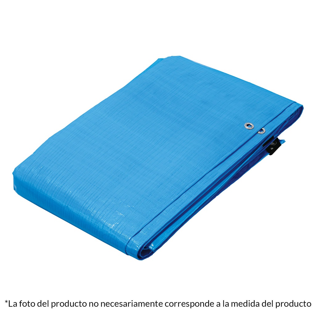 Lona reforzada, 1.5 x 2 m, azul