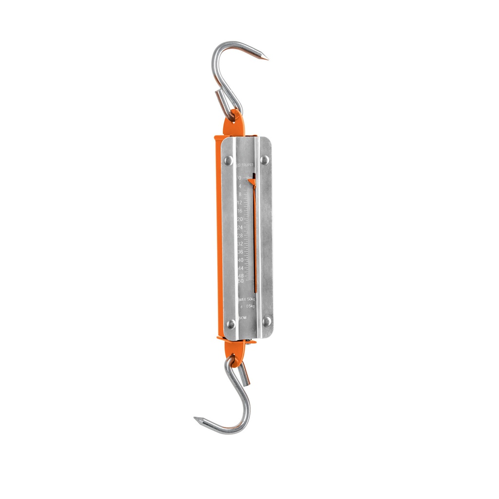Bascula capacidad 50 kg romana de resorte, Truper