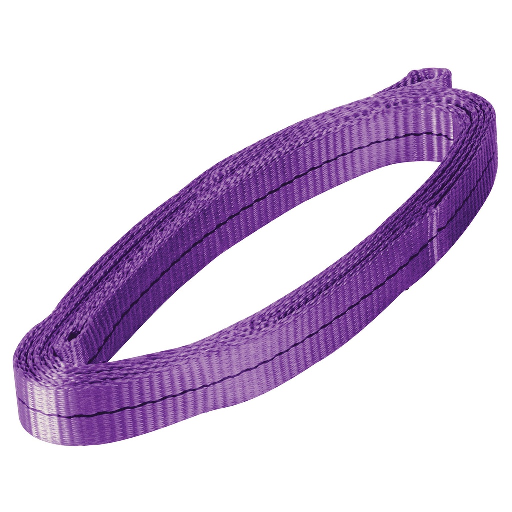 Eslinga de poliester redonda sin fin, 1 T x 2 m, Truper