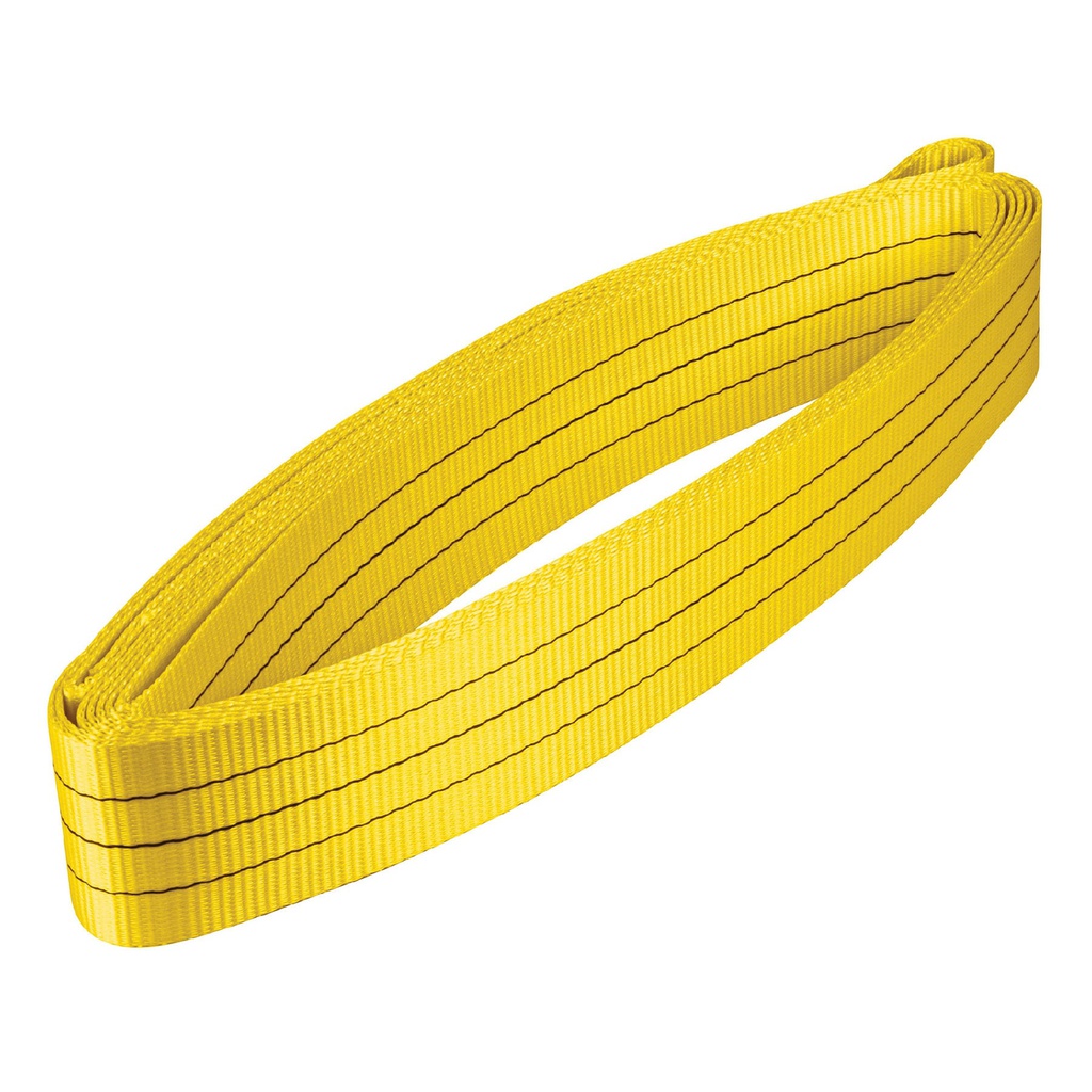 Eslinga de poliester redonda sin fin, 3 T x 4 m, Truper