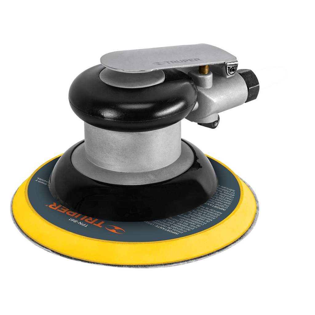 Lijadora orbital neumatica industrial 6', Truper
