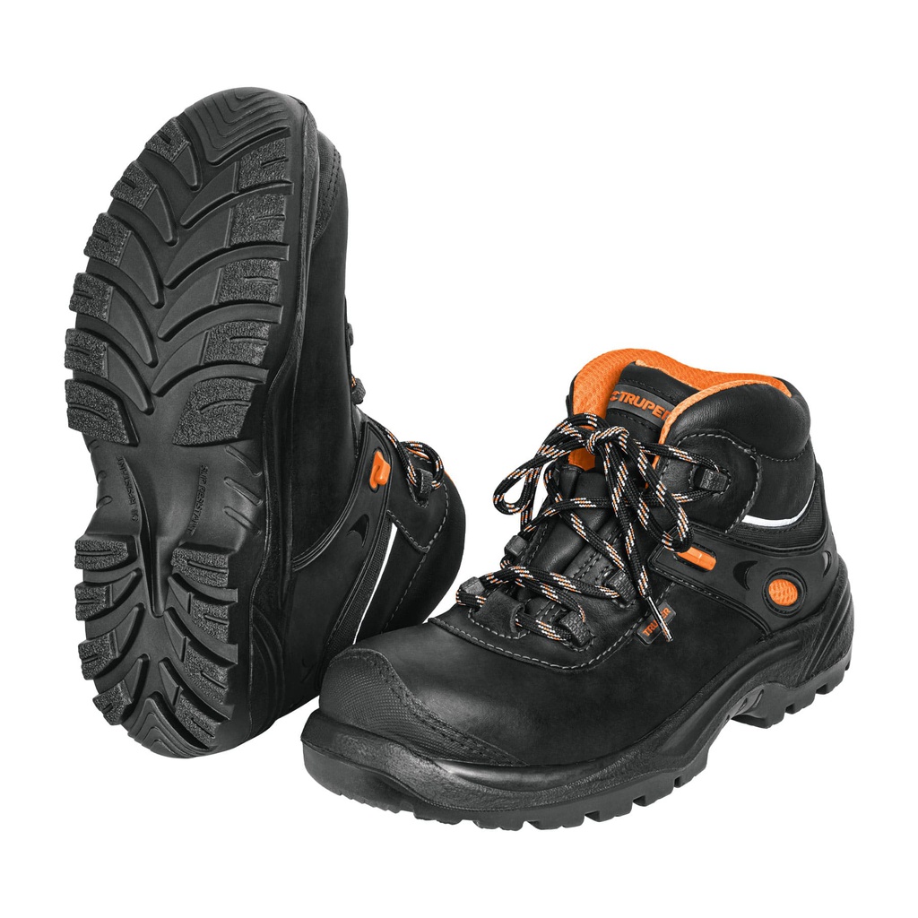 Bota de seguridad negra, #30 dielectrica antifatiga, Truper