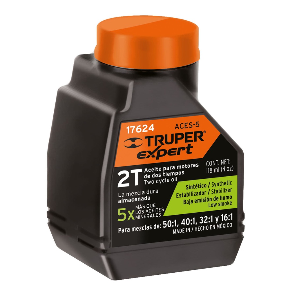 Aceite sintetico para motor de 2 tiempos, 100 ml