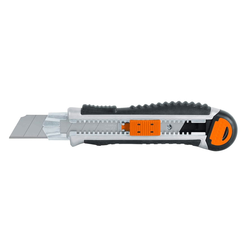 Cutter 25 mm trabajo pesado c/alma metalica y grip, Expert