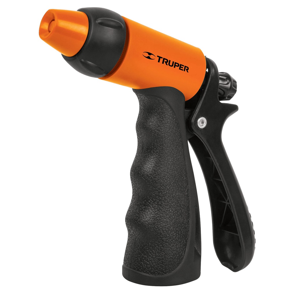 Pistola para riego de 2 funciones plastica con recubrimiento