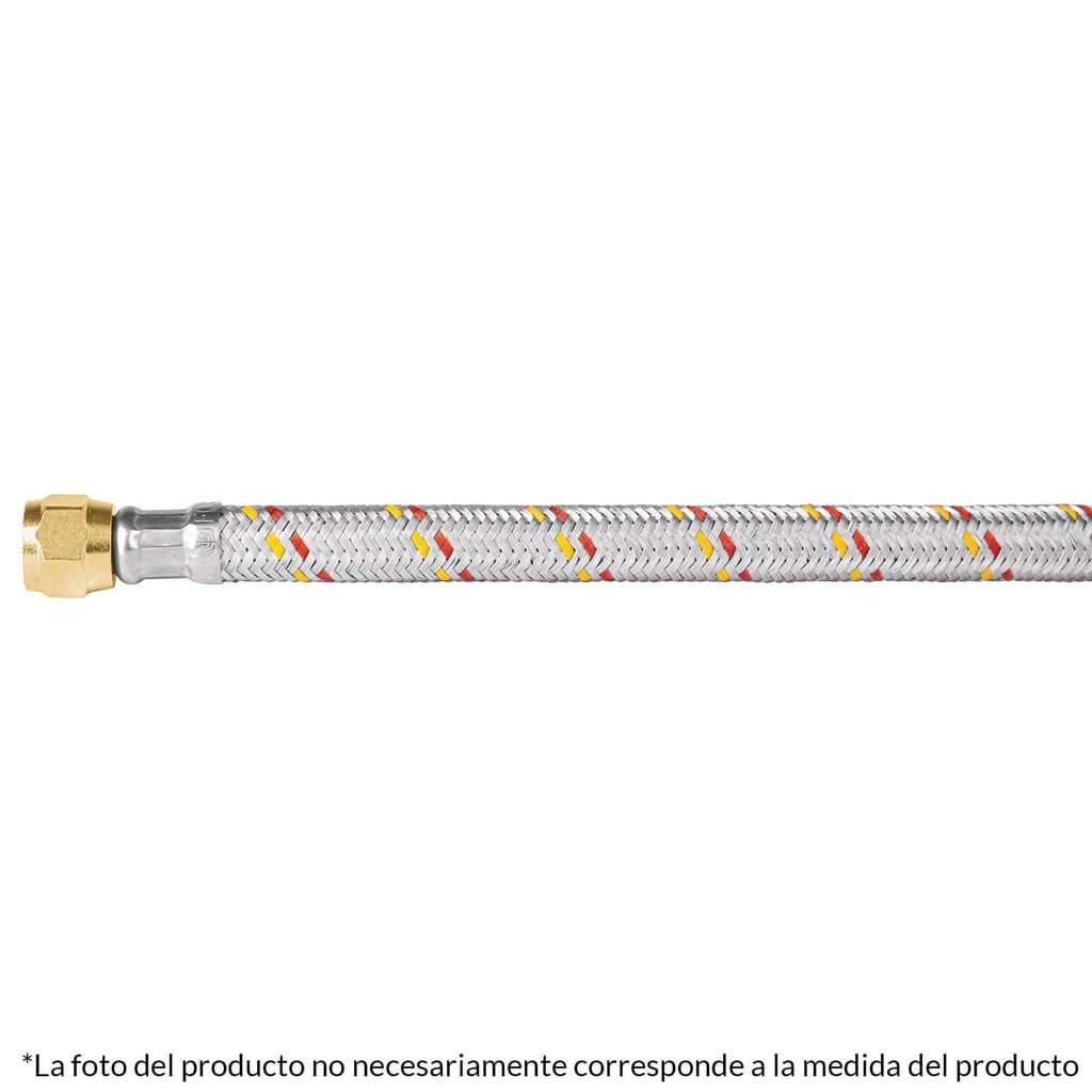 Manguera para gas, aluminio, 5/16' X 150 cm, Foset Basic
