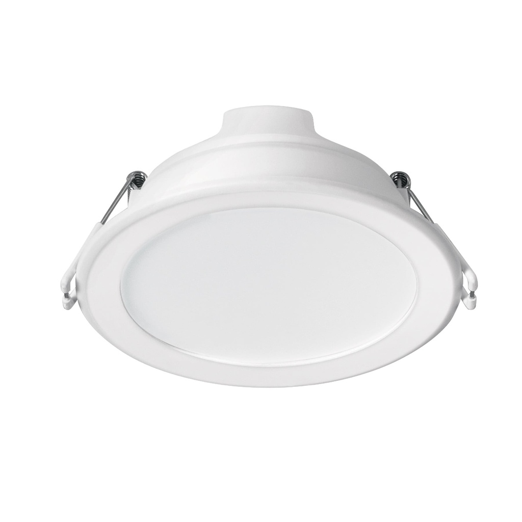 Luminario LED empotrable 7 W redondo, luz de dia, Basic