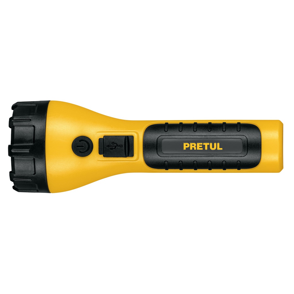Linterna plastica recargable de LED, 180 lumenes, Pretul