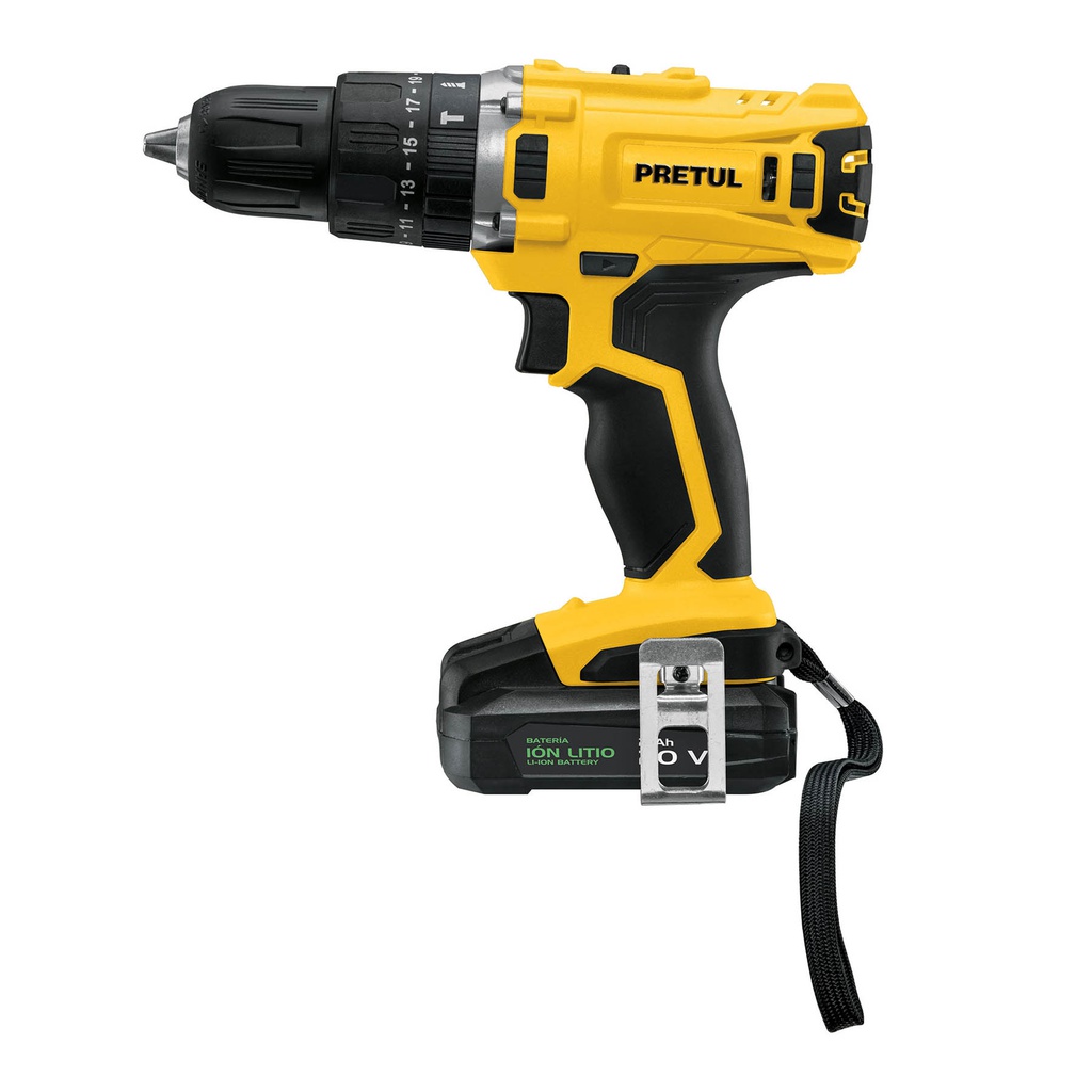 Rotomartillo inalambrico 1/2', 20 V, Pretul